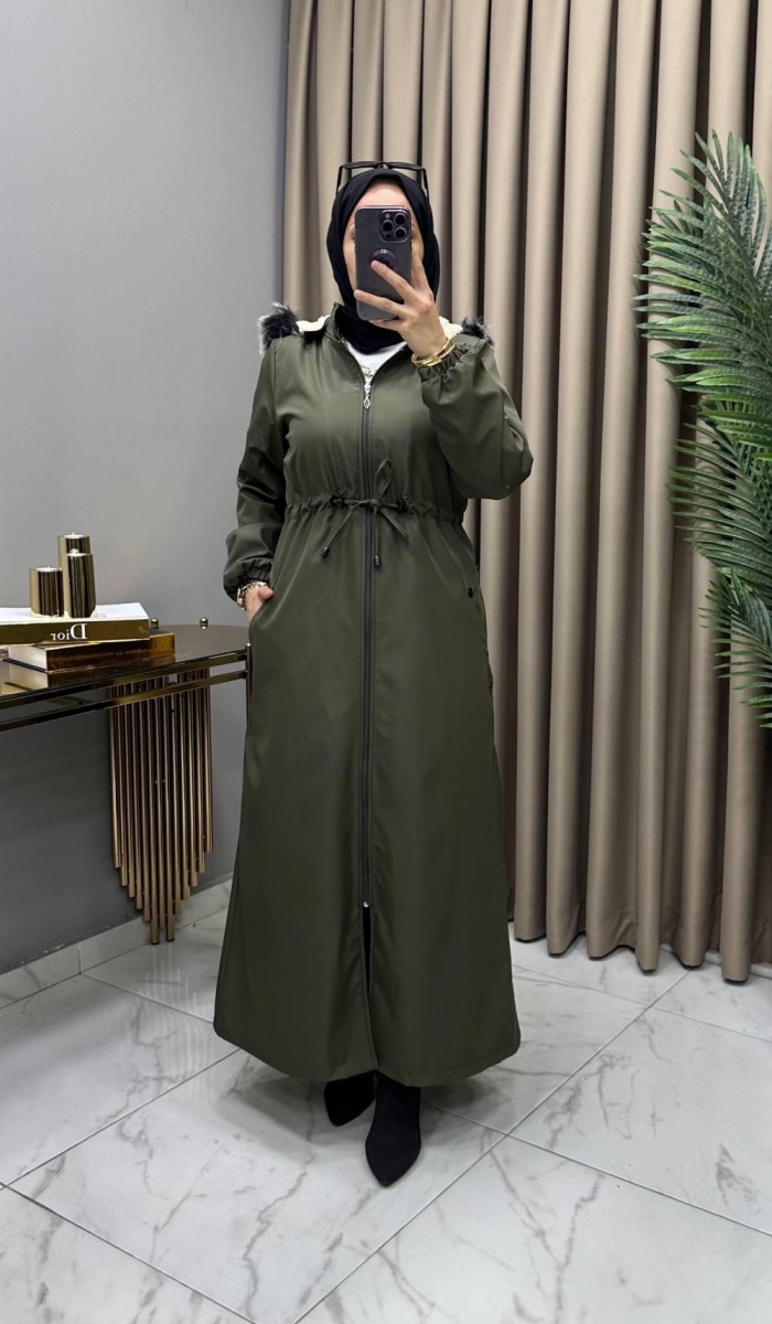 Kışlık Parka Mont Haki