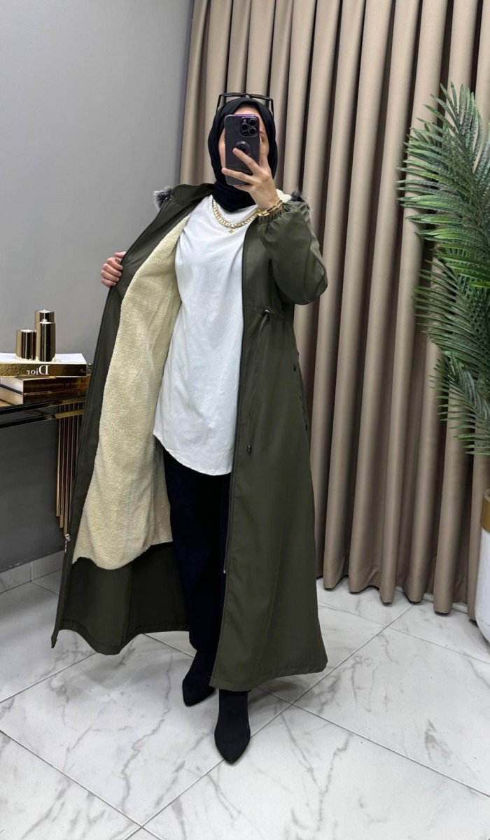 Kışlık Parka Mont Haki
