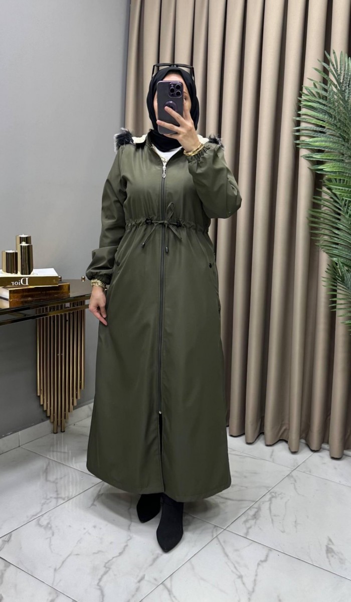 Kışlık Parka Mont Haki
