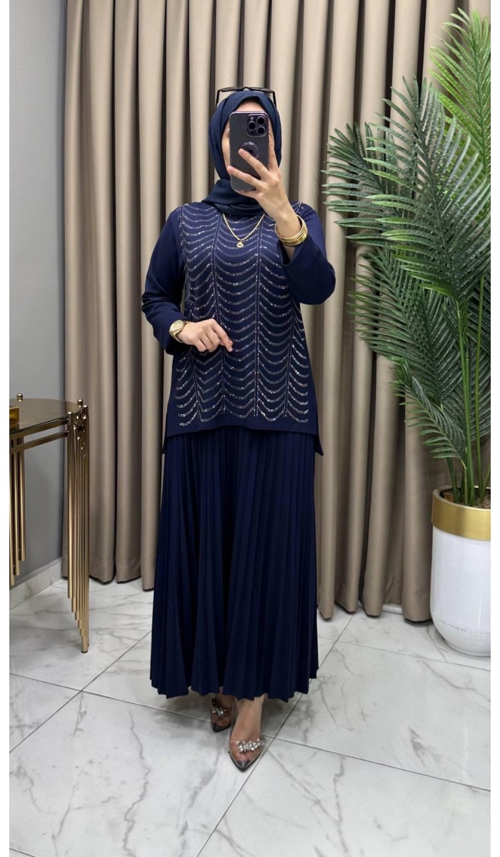 Mısra Takım Lacivert