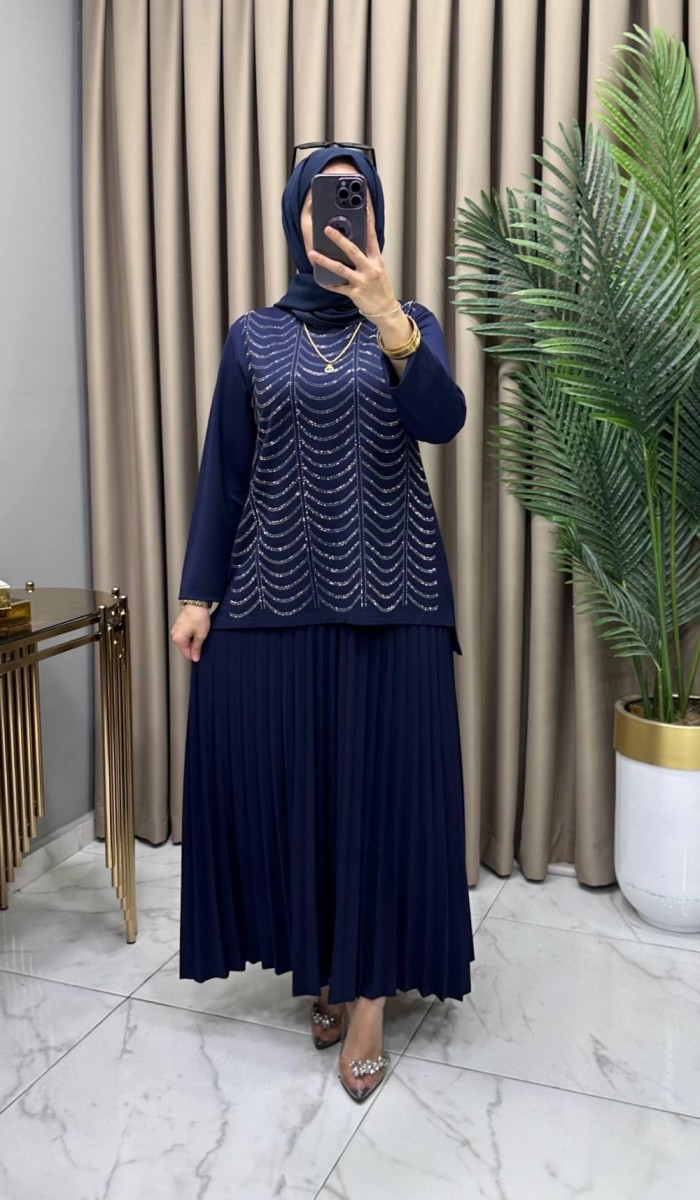 Mısra Takım Lacivert