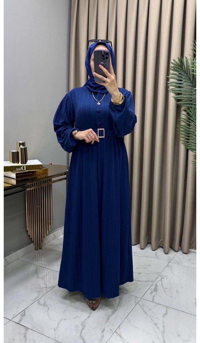 Hilal Elbise İndigo