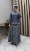 Zerafet Etekli Takım Füme