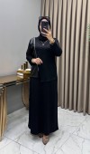 Ömür Etekli Takım Siyah