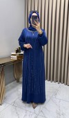 Reyhan Abiye Elbise İndigo