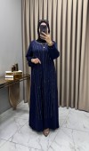 Reyhan Abiye Elbise Lacivert