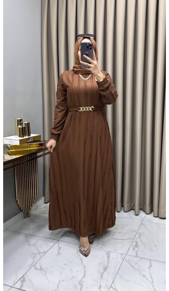 Eylül Elbise Kahve