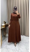 Şilan Elbise Kahve