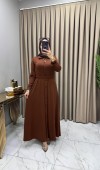 Şilan Elbise Kahve