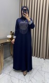 Elfida Abiye Elbise Lacivert