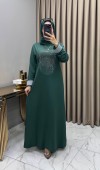 Elfida Abiye Elbise Zümrüt
