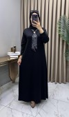 Rumeysa Elbise Siyah