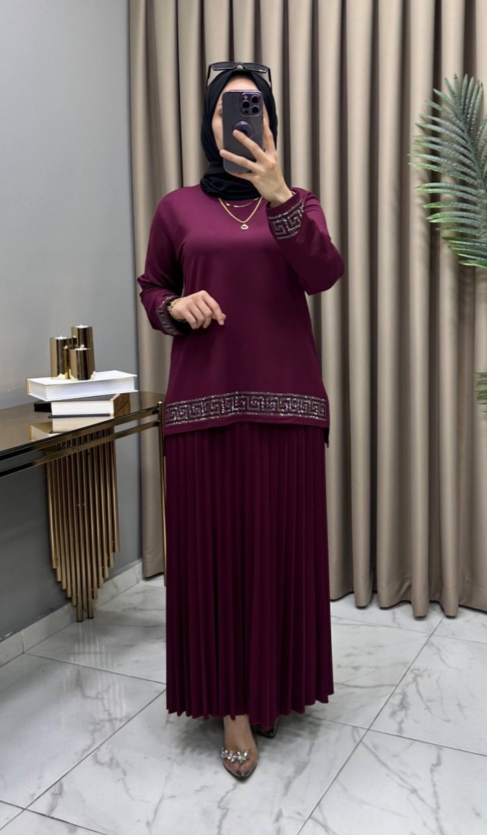 Zümra Takım Bordo