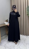 Hüda Elbise Siyah