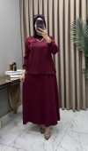 Demet Takım Bordo