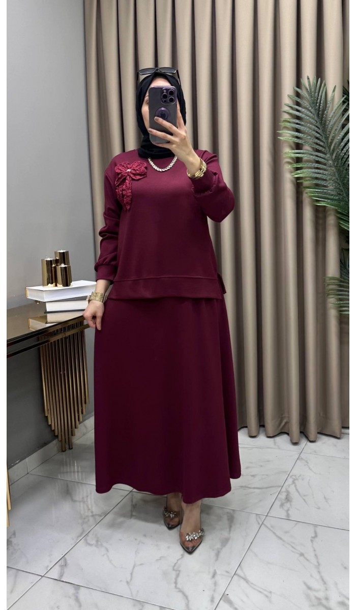 Demet Takım Bordo