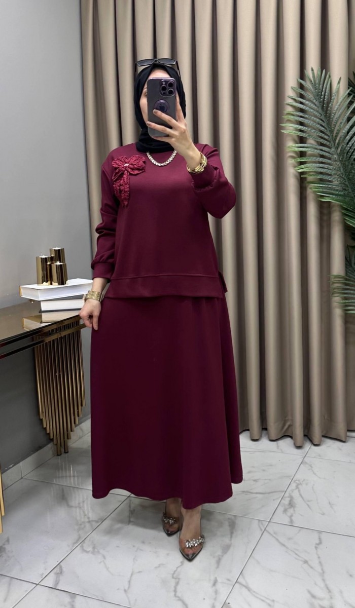 Demet Takım Bordo