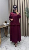 Demet Takım Bordo