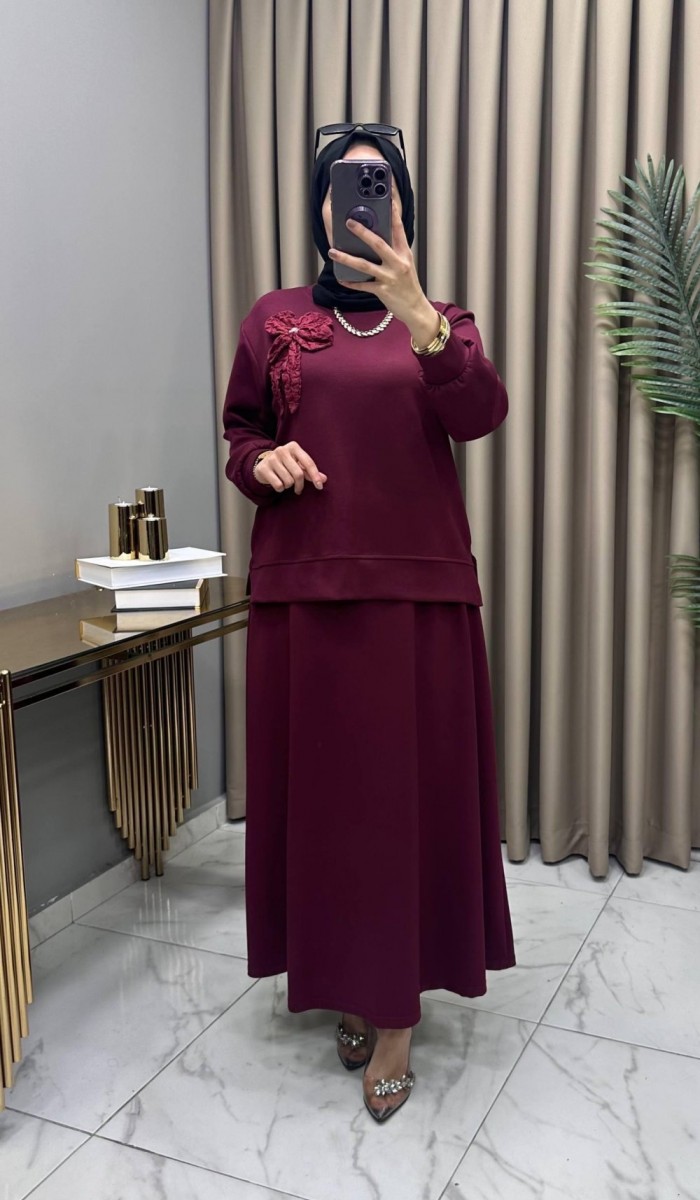 Demet Takım Bordo