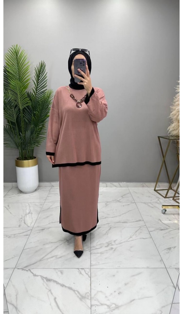 Eslem Triko Takım Gül