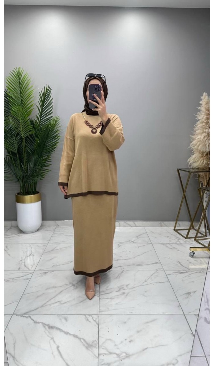Eslem Triko Takım Vizon