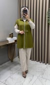 Begonya Üçlü Takım Yağ Yeşili