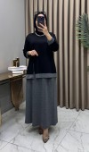 Türkan Takım Gri