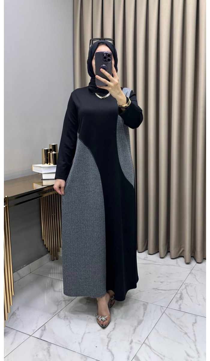 Meva Elbise Siyah