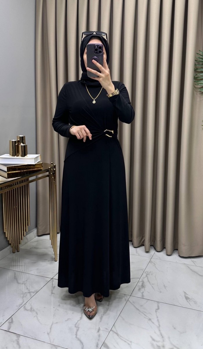 Hadise Elbise Siyah