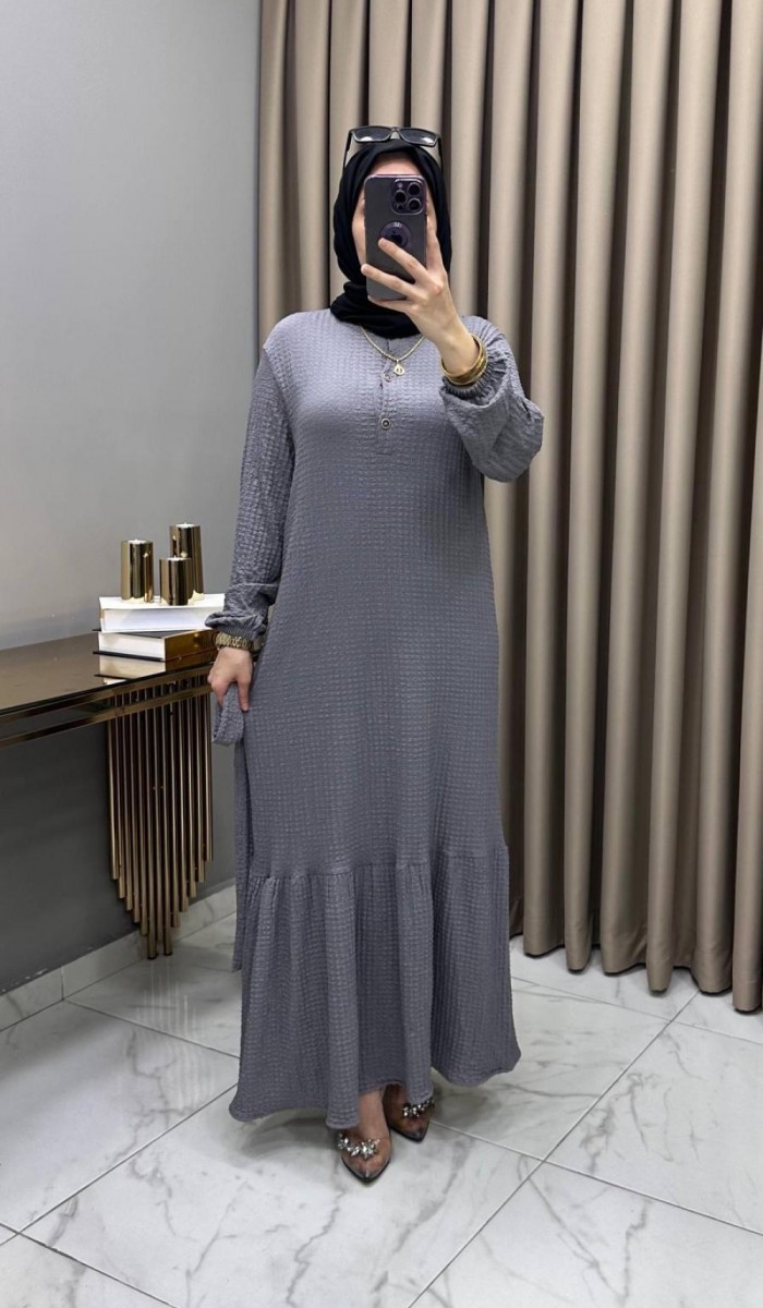 Nigar Elbise Gri