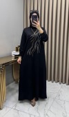 Damla Abiye Elbise Siyah