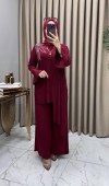 Perihan Takım Bordo