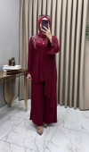Perihan Takım Bordo