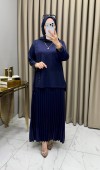 Helen Etekli Takım Lacivert