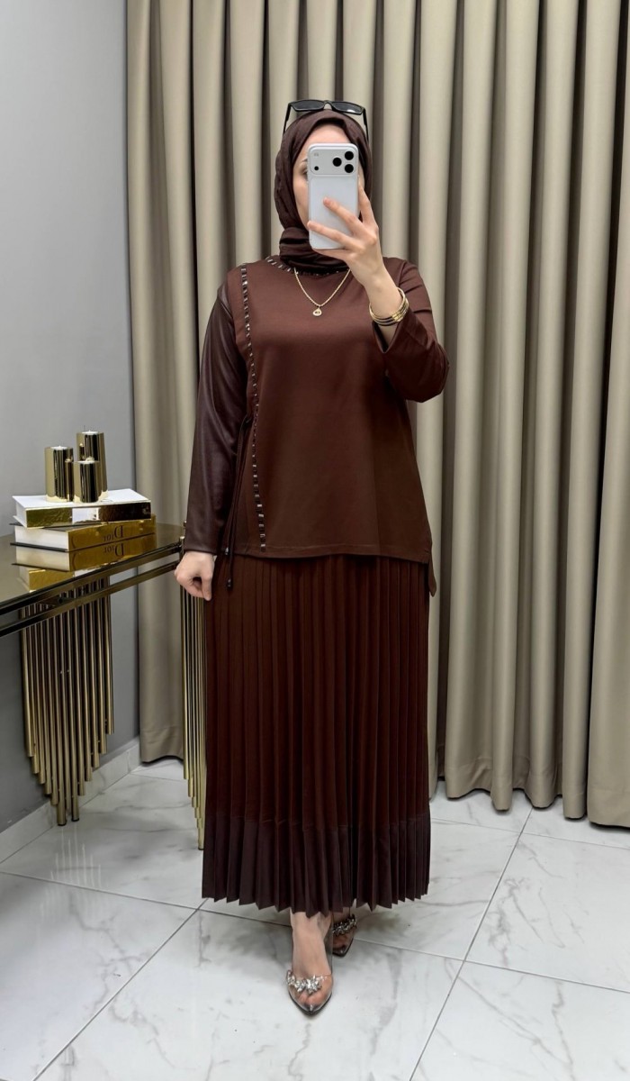 Helen Etekli Takım Kahve