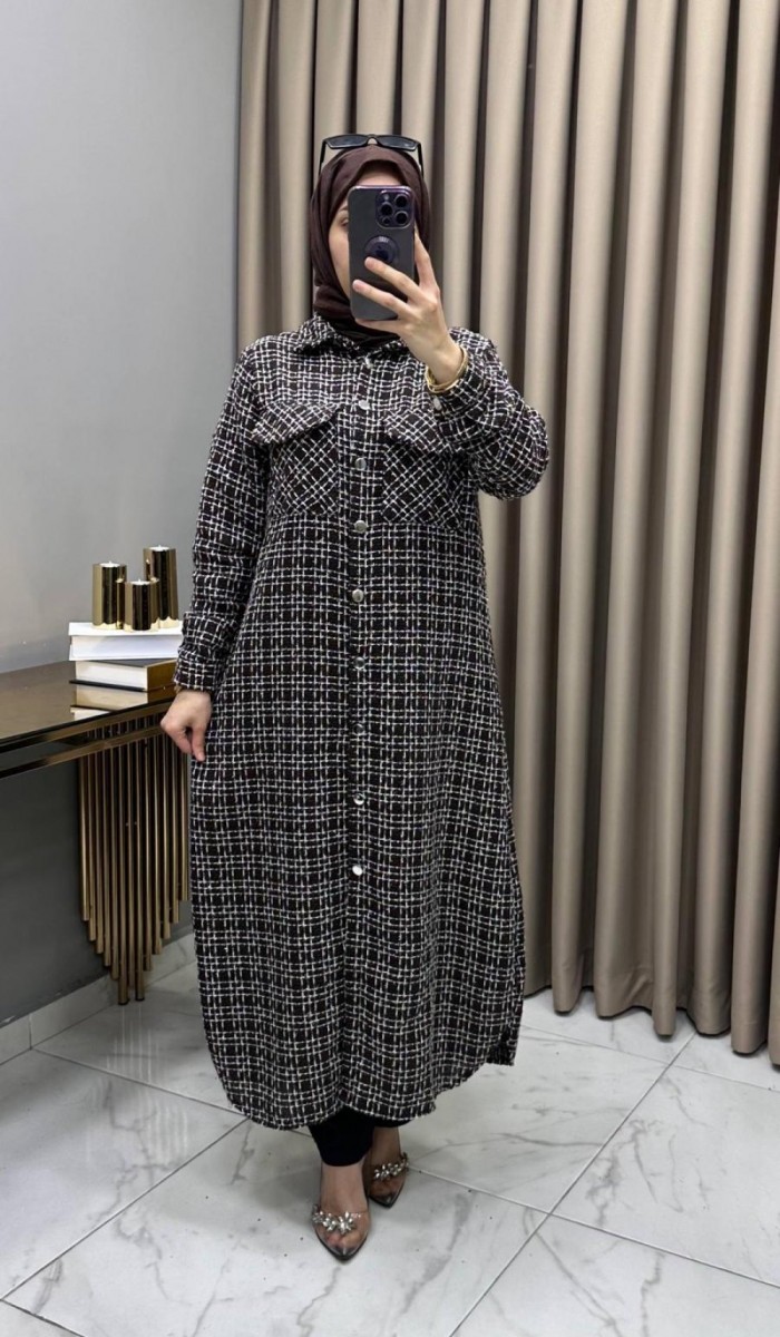 Yeliz Oduncu Şanel Kap Kahve