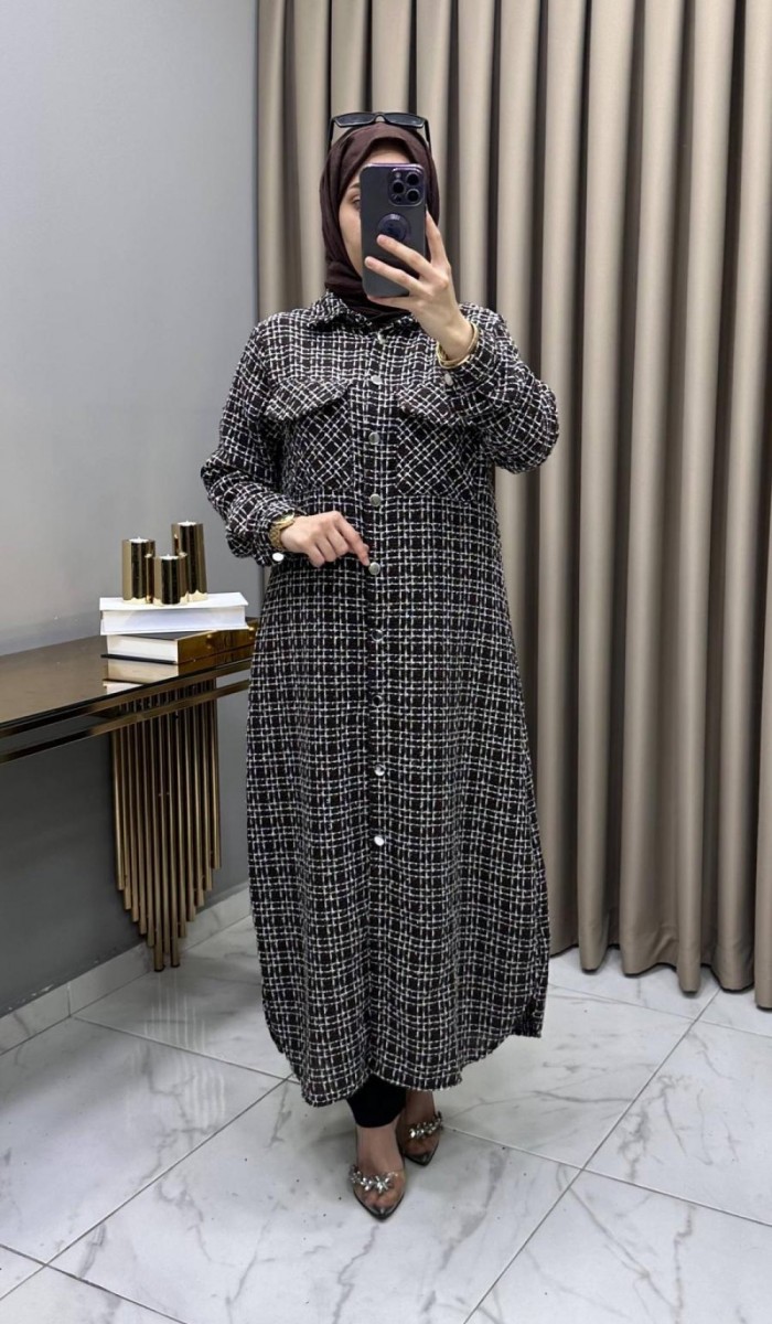 Yeliz Oduncu Şanel Kap Kahve