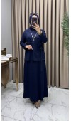 Belis Etekli Takım Lacivert