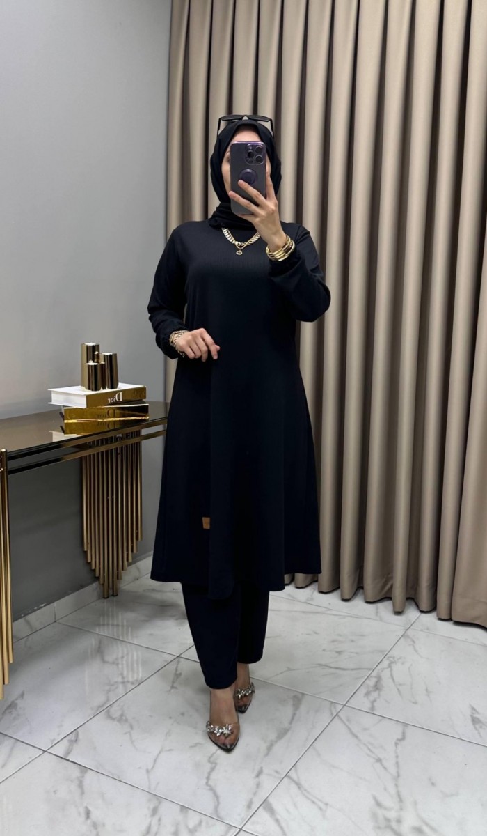 Filiz Tunik Siyah