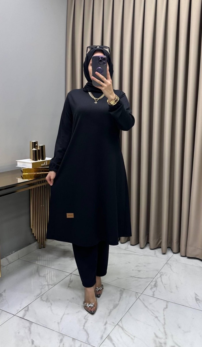 Filiz Tunik Siyah