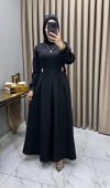 Öznur Elbise Siyah