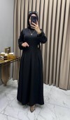 Öznur Elbise Siyah
