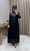 Derya Etekli Takım Siyah