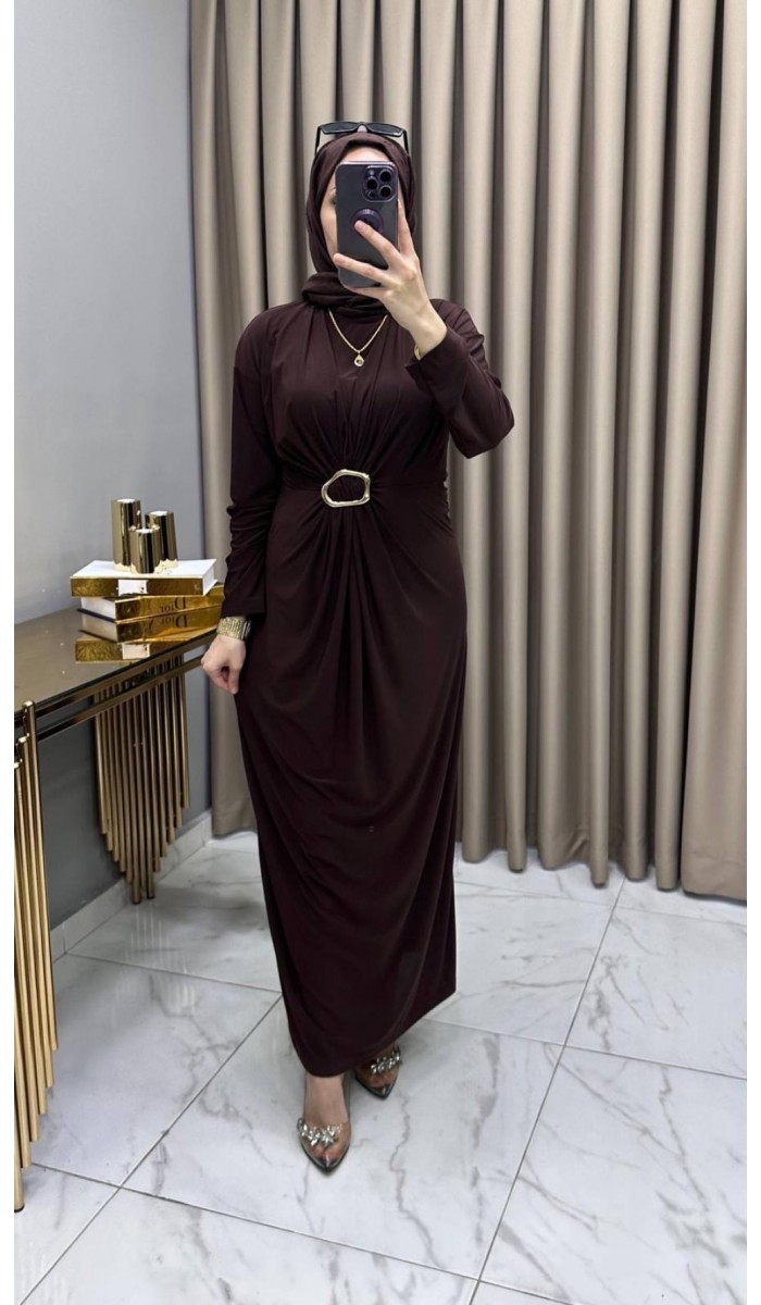 Bircan Elbise Kahve