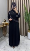 Zincir Elbise Siyah