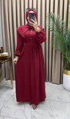 Lavin Elbise Bordo