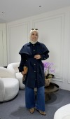 Seyyar Pelerinli Trençkot