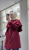 Seyyar Pelerinli Trençkot