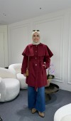 Seyyar Pelerinli Trençkot