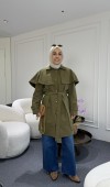 Seyyar Pelerinli Trençkot